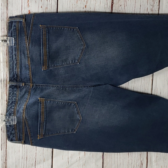 Bandolino jeans embroidered sz 14 skinny crop - Picture 6 of 7